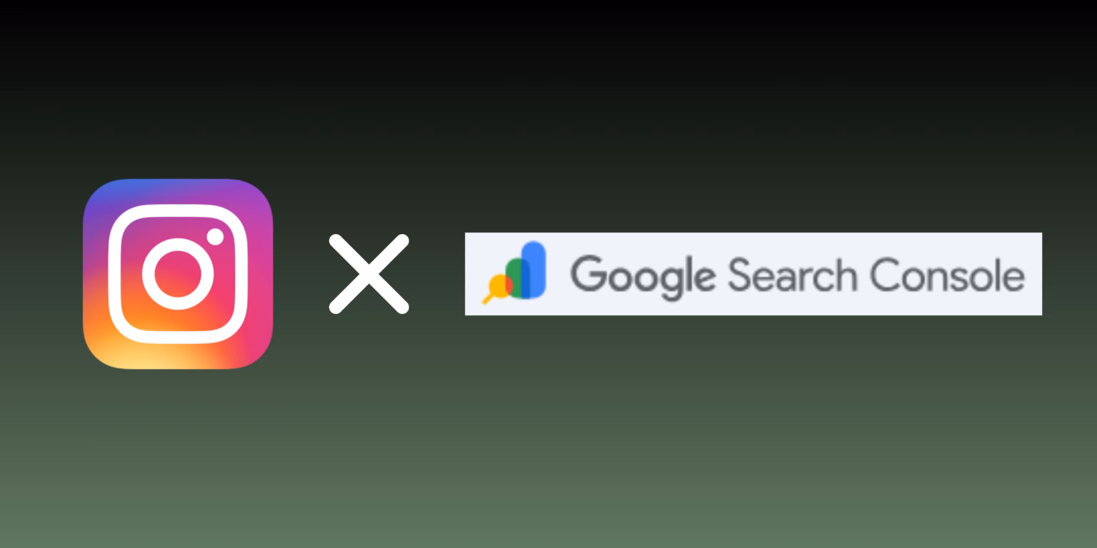 Instagram x Search Console