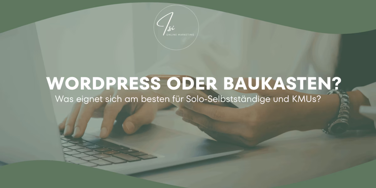 Wordpress oder Baukasten?
