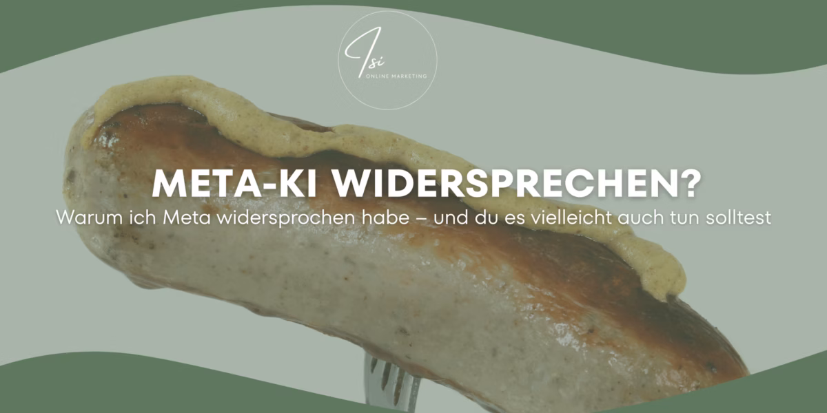 Widerspruch Meta KI